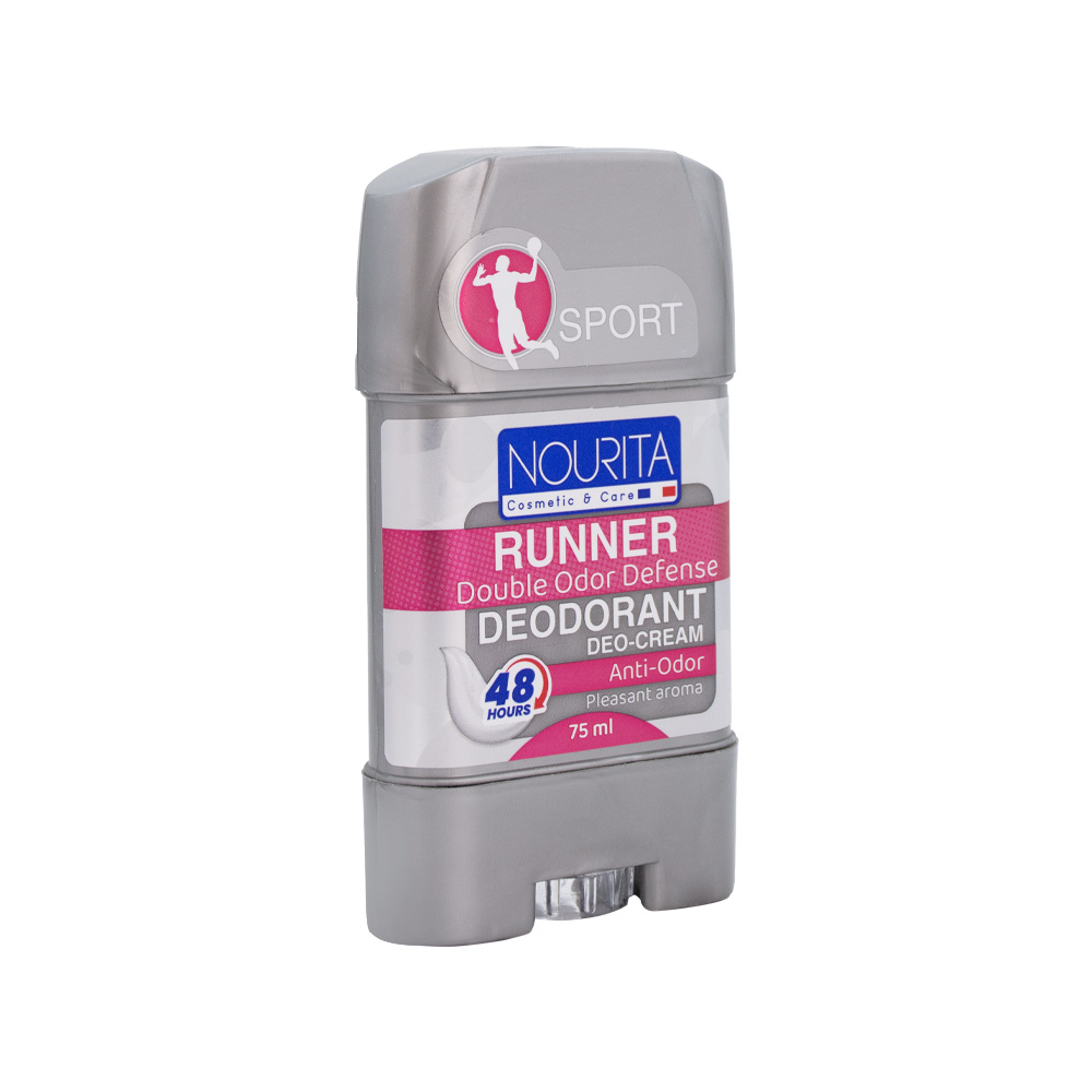 استیک کرمی خوشبو کننده بدن اسپرت نوریتا مدل Runner حجم 75میل